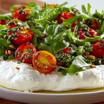 Romige Ricotta Salade met Zomerse Smaken