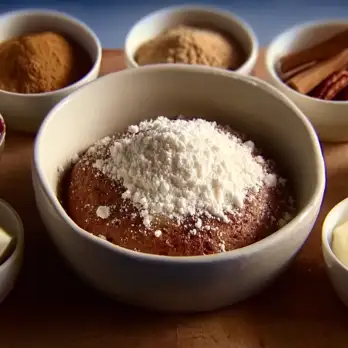 Mango-Bessen Cobbler met Chai en Gemberroom