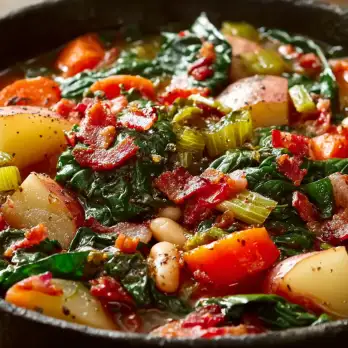 Winterse Italiaanse Minestronesoep