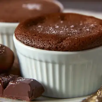Gianduja Chocolade Soufflé