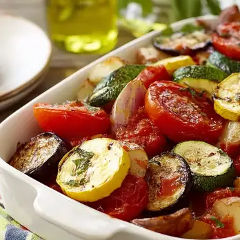Griekse Caponata uit de Oven