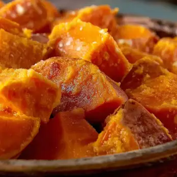 Zoete Aardappelschotel met Nootmuskaat