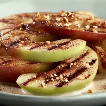 Gegrilde Appels met Karamel-Mascarpone