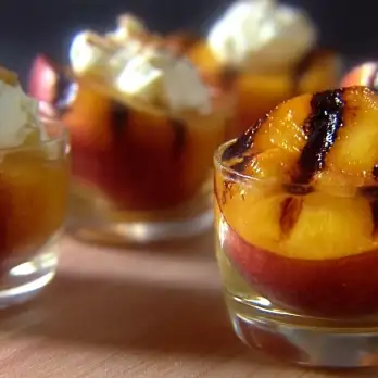 Gegrilde Perziken met Mascarpone