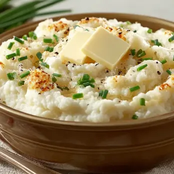 Romige Bloemkoolpuree met Knoflook