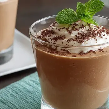 Verfrissende Mocha Munt Shake