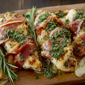 Gegrilde Kip Involtini met Italiaanse Smaken