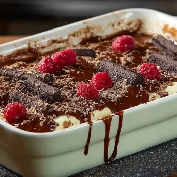Mocha Frambozen Cheesecake