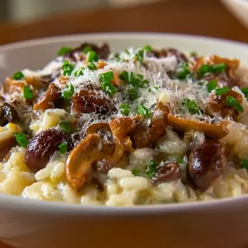 Gorgonzola Risotto met Porcini