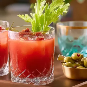 Pittige Tequila Tomatencocktail