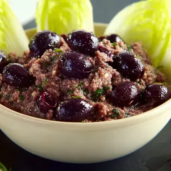 Romige Kikkererwt-Olijventapenade