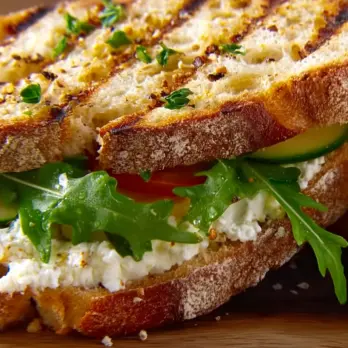 Zomerse Gazpacho Sandwich met Feta