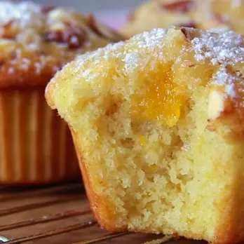 Sinaasappel Amandelmuffins met Olijfolie