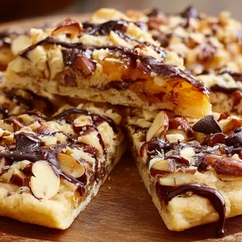 Oranje Notenrepen met Chocolade