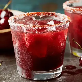 Kersen-Chipotle Cocktail: Pittig & Fruitig