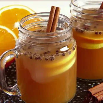 Sinaasappel-Kaneel Appelcider