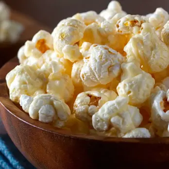 Verslavende Vanille Amandel Puffcorn Snack