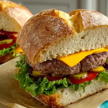 Partyburger: De Ultieme Feestburger
