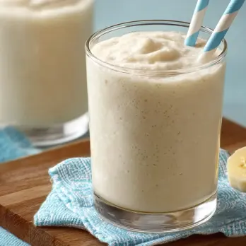 Bananen-Pindakaas Smoothie