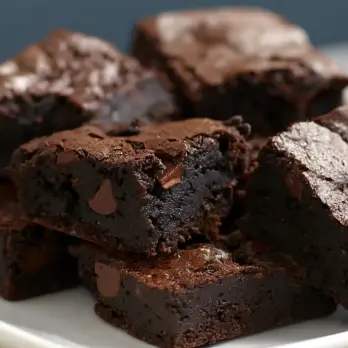 Dubbele Chocolade Brownies