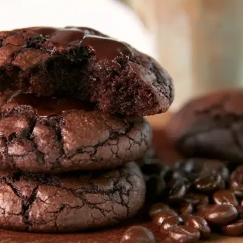 Dubbele Chocolade Espresso Koekjes