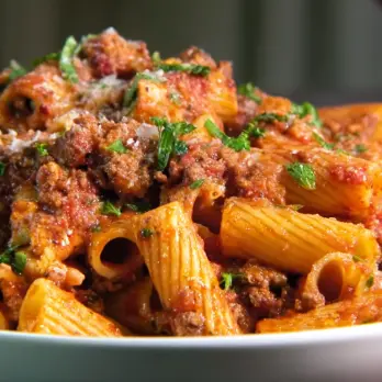 Lamsragu met Munt en Ricotta