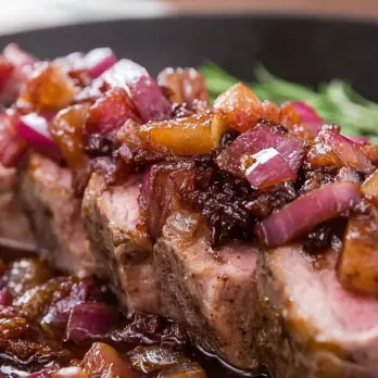 Varkenshaas met Bacon-ui Jam