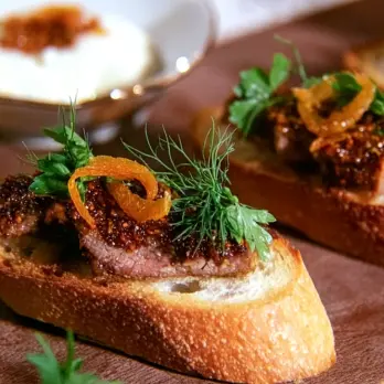 Marokkaans Gekruide Lamsrack Met Pittige Harissa