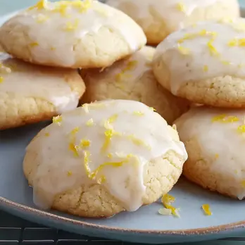 Citroen Ricotta Koekjes met Citroenglazuur
