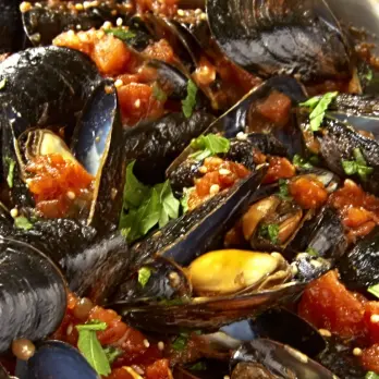 Italiaanse Mosselen Marinara