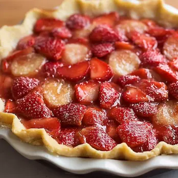 Neely's Aardbeienvlaai