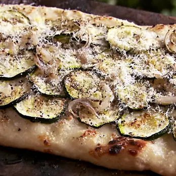 Gegrild Courgette Platbrood