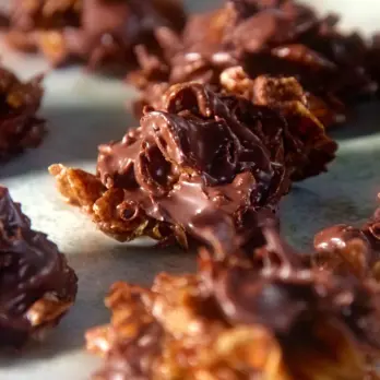Chocolade Cornflakes Snack