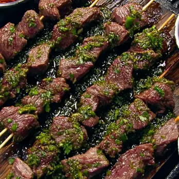 Piri Piri Vleesspiesjes met Ossenhaas