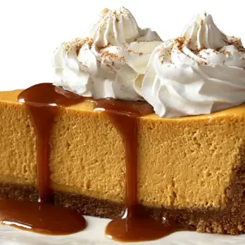 Pompoen Cheesecake met Bourbonroom