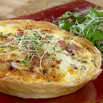 Klassieke Quiche Lorraine met Spek en Kaas