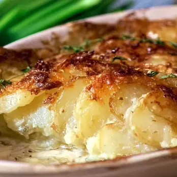 Aardappelgratin met Tijm en Gruyère