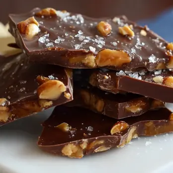 Knapperige Chocolade Toffee met Marcona Amandelen