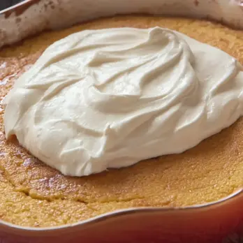 Klassieke Maïspudding met Slagroom