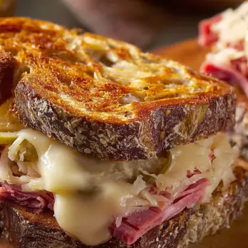 Klassieke Reuben Sandwich met Corned Beef