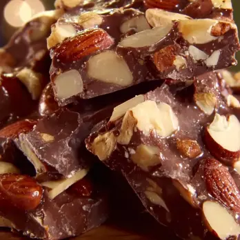 Chocolade Amandel Toffee