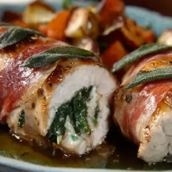 Italiaanse Kip Saltimbocca
