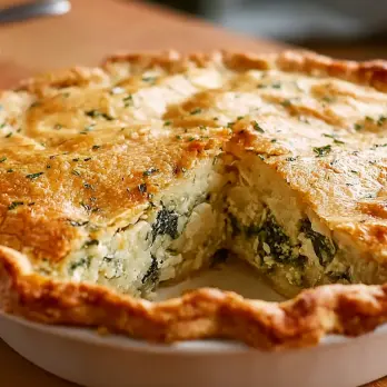 Griekse Spanakopita Spinazietaart