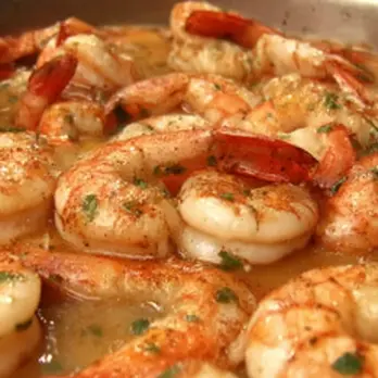 Gepocheerde Cajun Garnalen