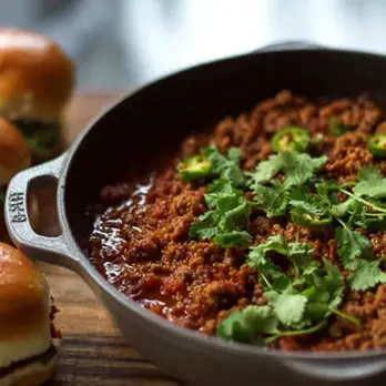 Pittige Chipotle Varkensvlees Sliders