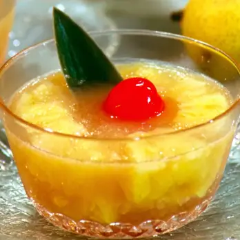 Verfrissende Peer-Ananas Soep