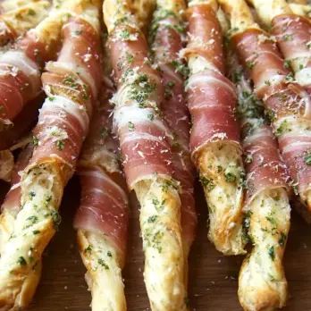 Prosciutto Truffelbroodstengels voor de Borrel