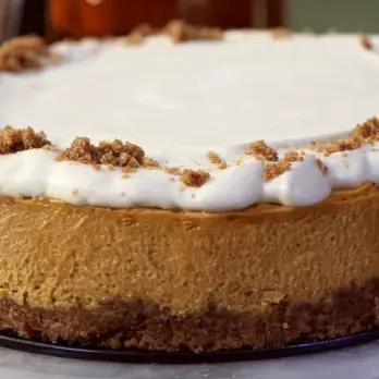 Bourbon Pompoen Cheesecake
