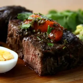 Churrasco met Guacamole en Rijst