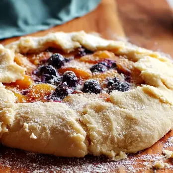 Pruimen en Gember Galette